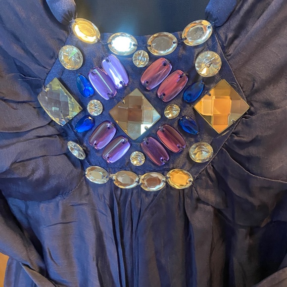 Karen Millen Silk Dress - Size 4 - Picture 2 of 5